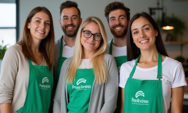 Photo de groupe de l’équipe PropreChezVous